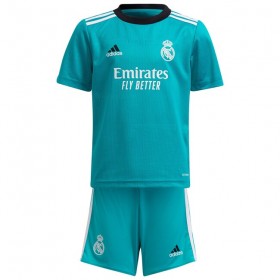 Camisolas de futebol Real Madrid Criança Equipamento 3ª 2021/22 Manga Curta